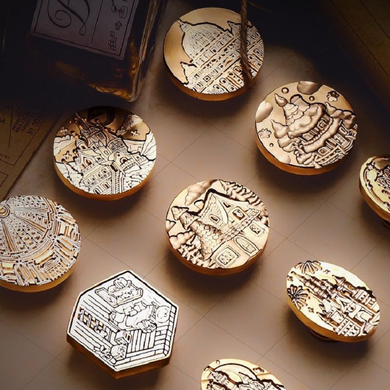 Wax Seal Stamp Vintage Hallowe - огляд і ціна Wax Seal Stamp Set