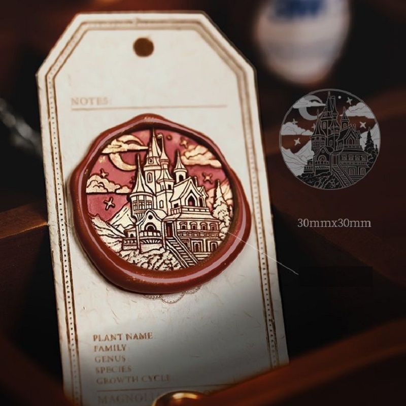 Wax Seal Stamp Vintage Hallowe - огляд і ціна Wax Seal Stamp Set