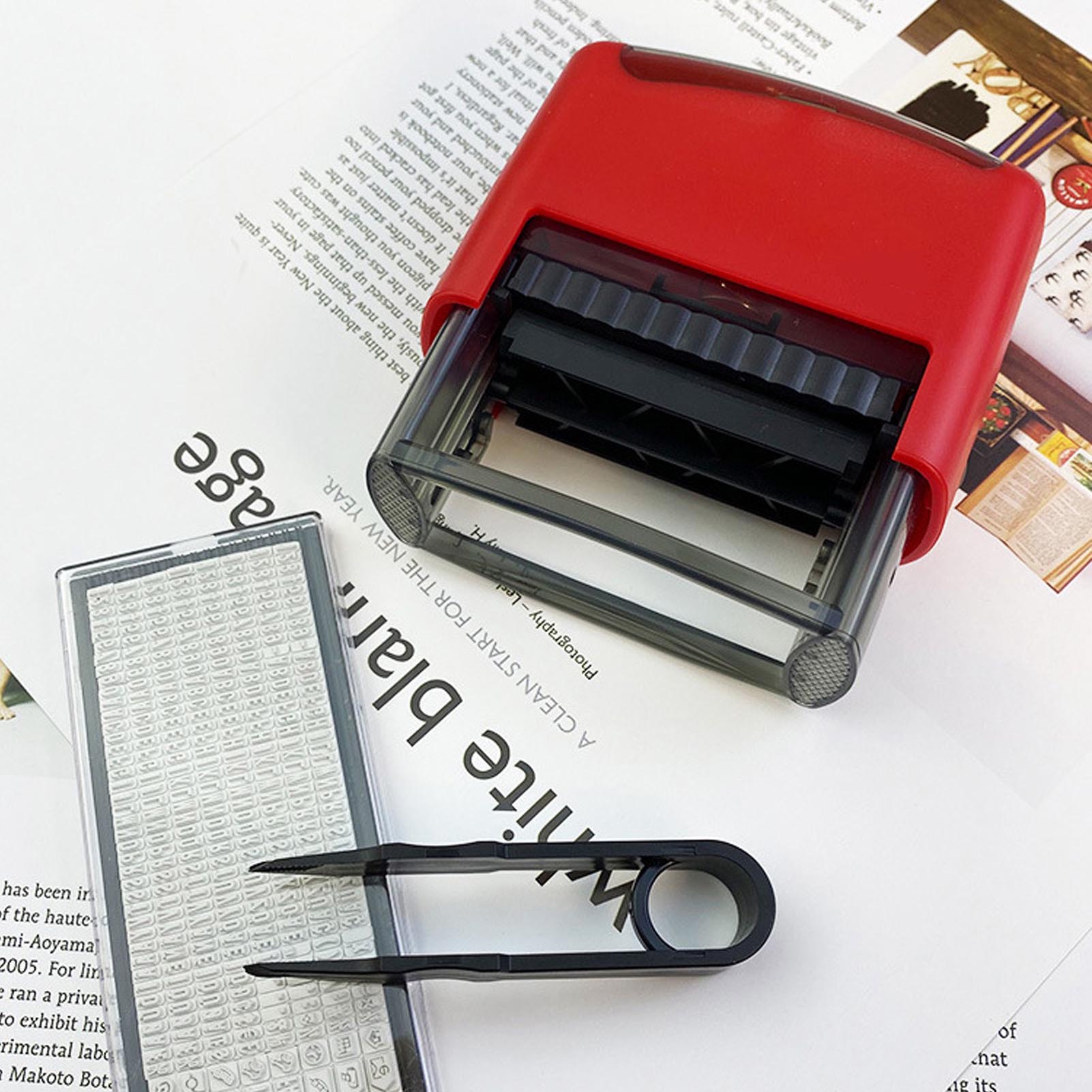 Date Symbol Stamper Black Ink  - огляд і ціна Rubber Date Stamp