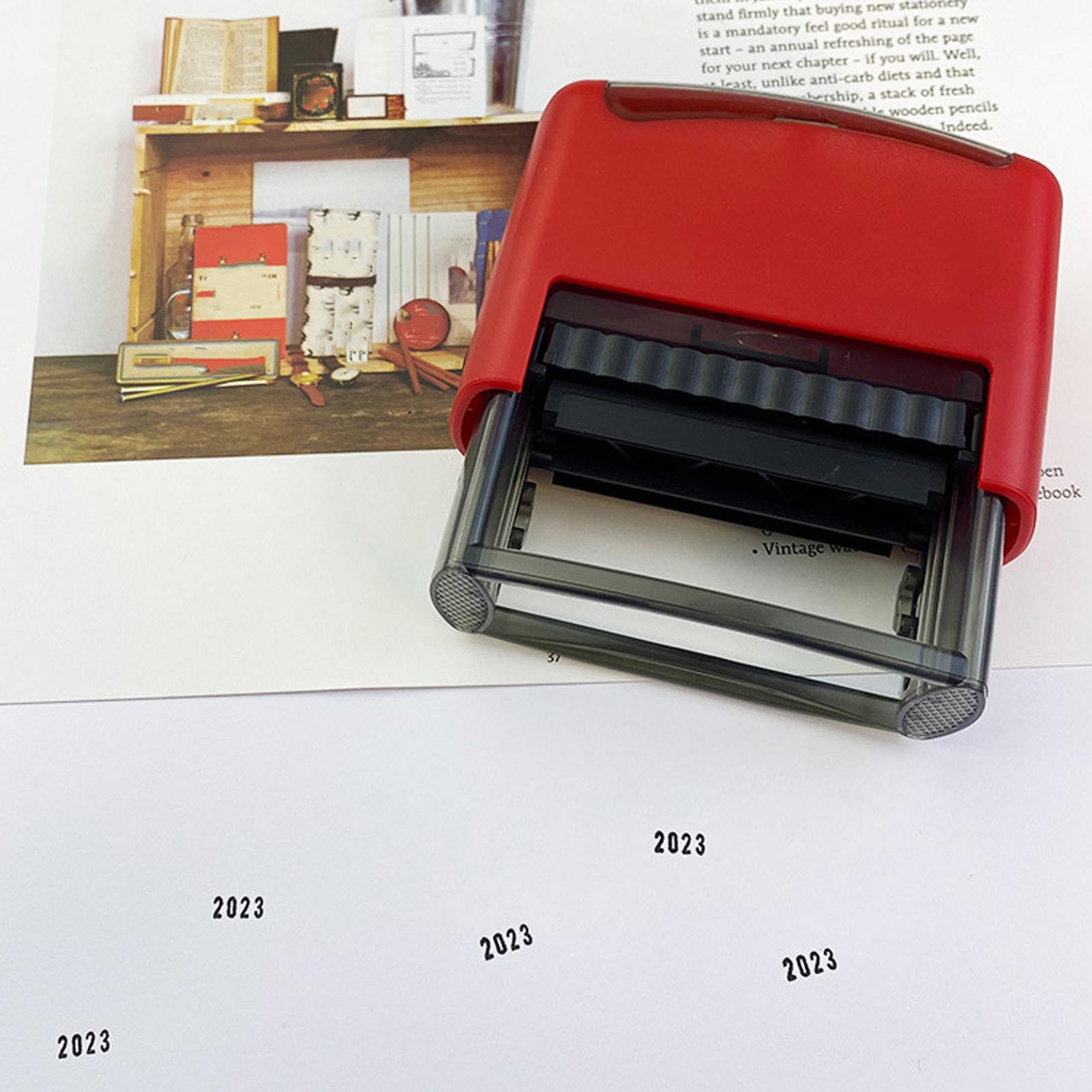 Date Symbol Stamper Black Ink  - огляд і ціна Rubber Date Stamp