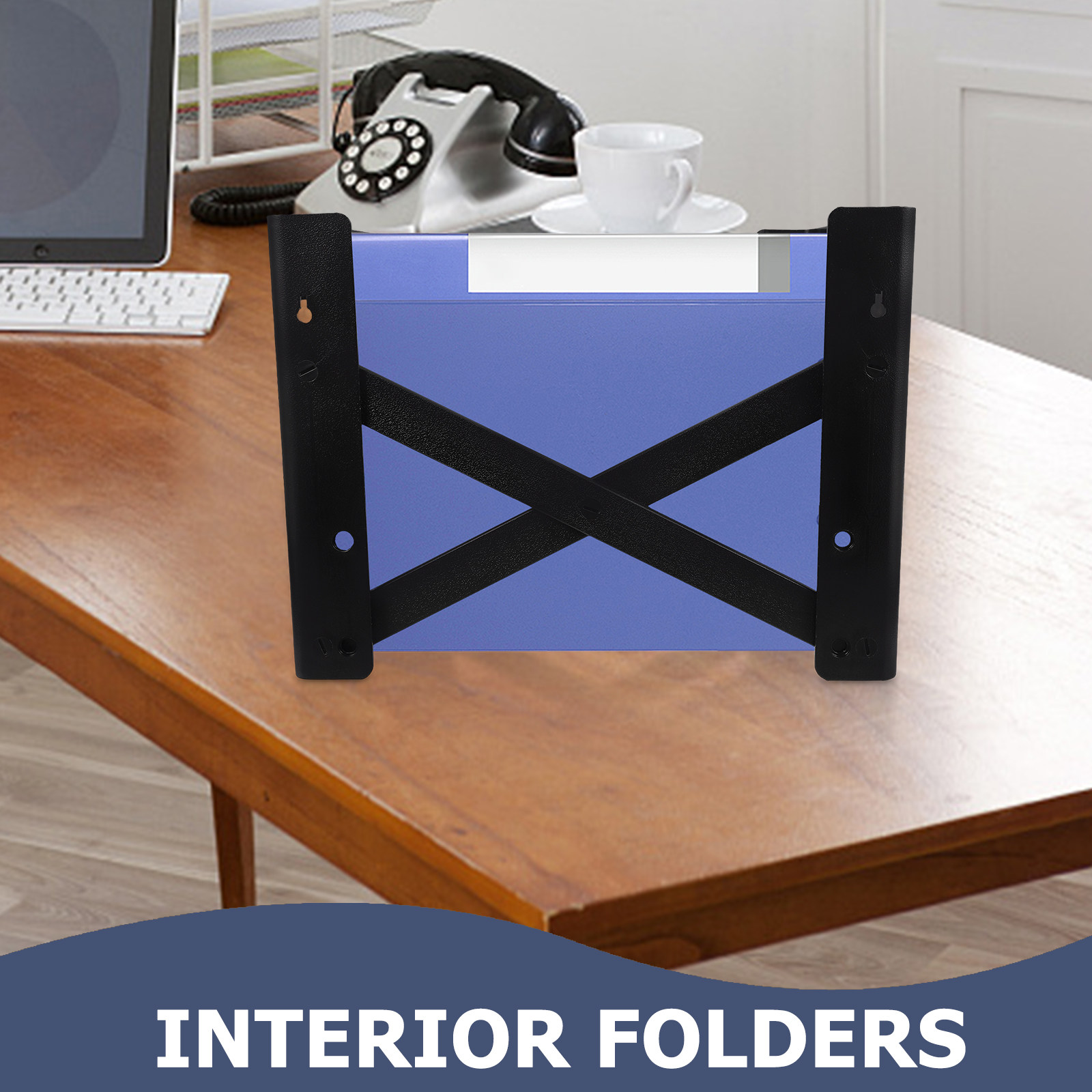 Plastic Desktop File Holder Or - огляд і ціна Magazine Holder Rack