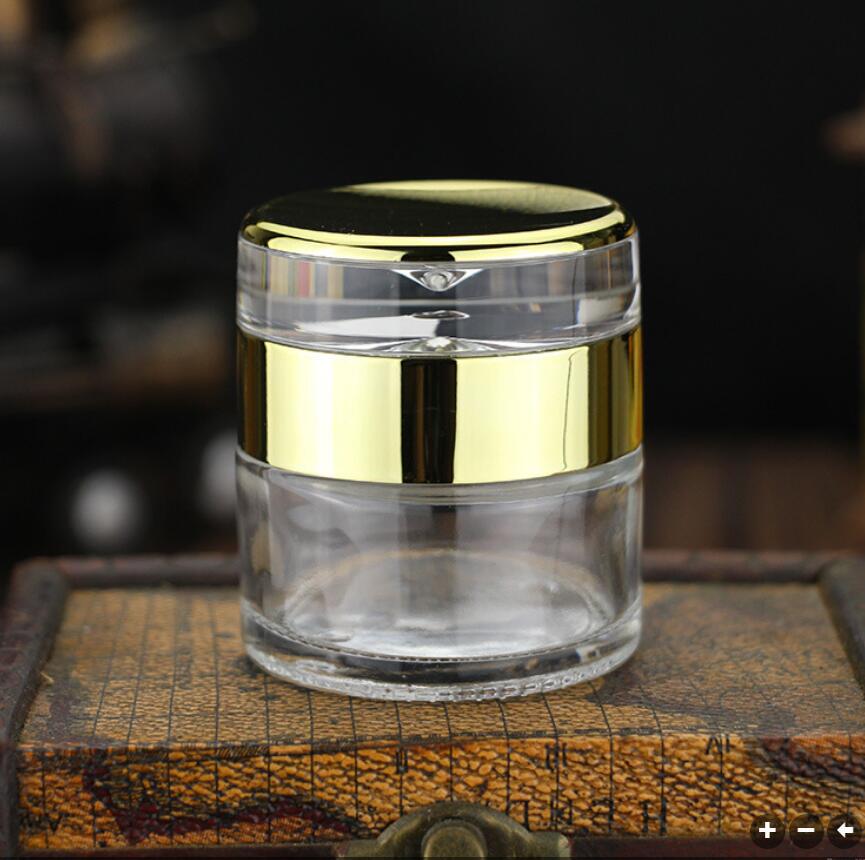 50G transparent glass jar pot  - огляд і ціна Gel Refill Pack