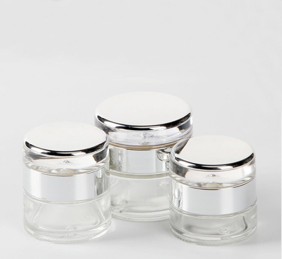 50G transparent glass jar pot  - огляд і ціна Gel Refill Pack