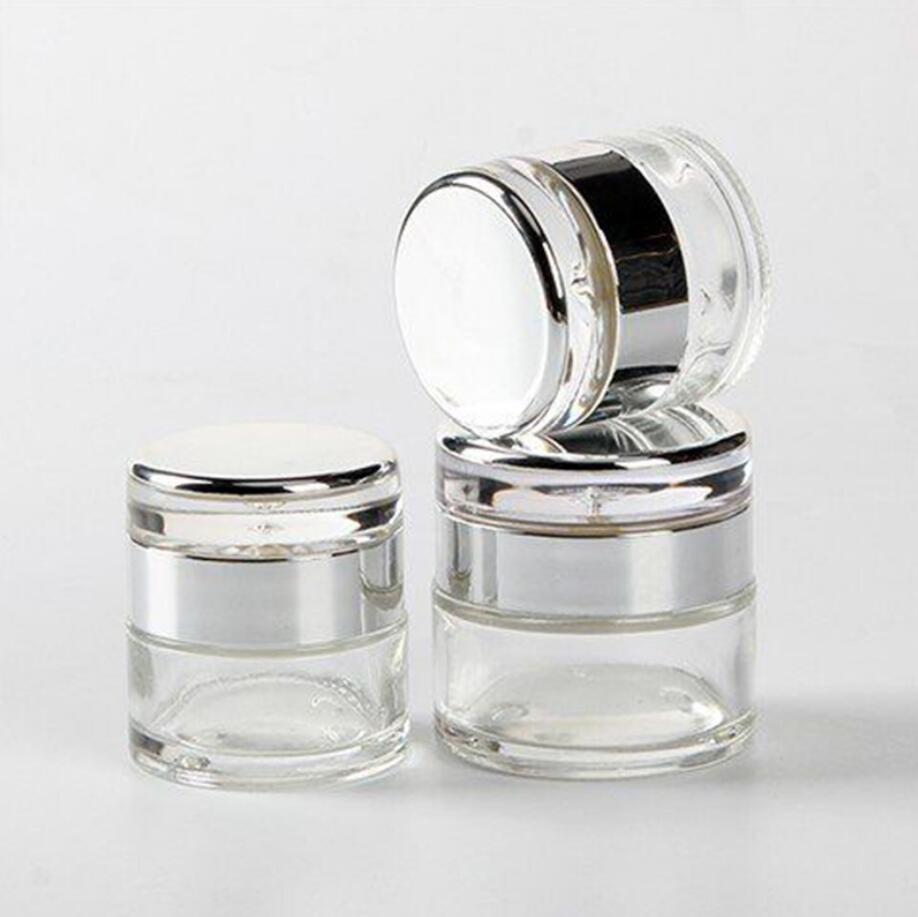 50G transparent glass jar pot  - огляд і ціна Gel Refill Pack