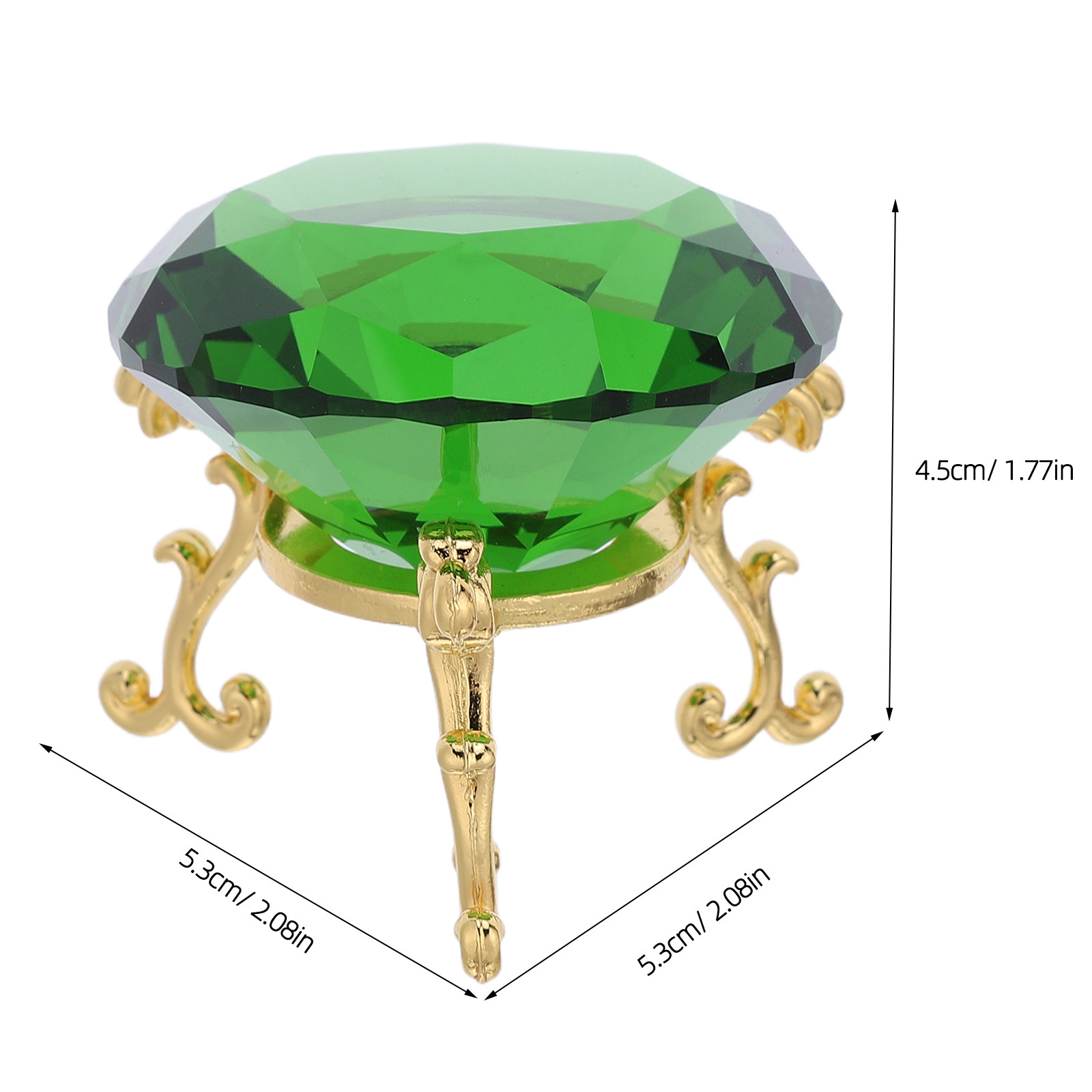 Artificial Crystal Diamond Tab - огляд і ціна Paper Weight Crystal