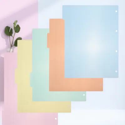 10Pcs Professional Plastic Ind - огляд і ціна Tab Divider A4