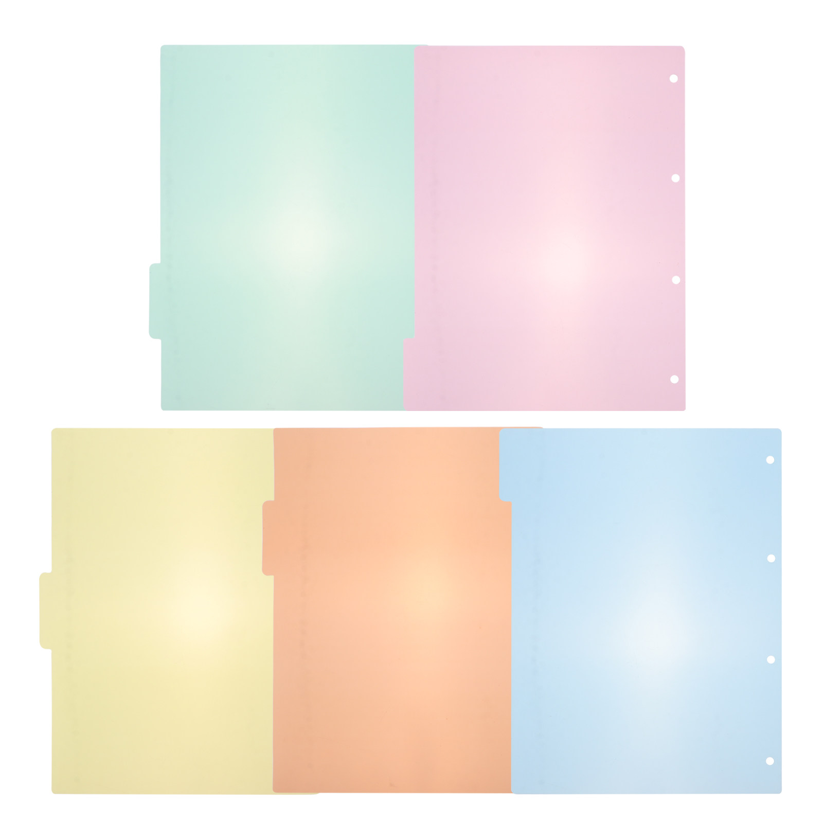 10Pcs Professional Plastic Ind - огляд і ціна Tab Divider A4