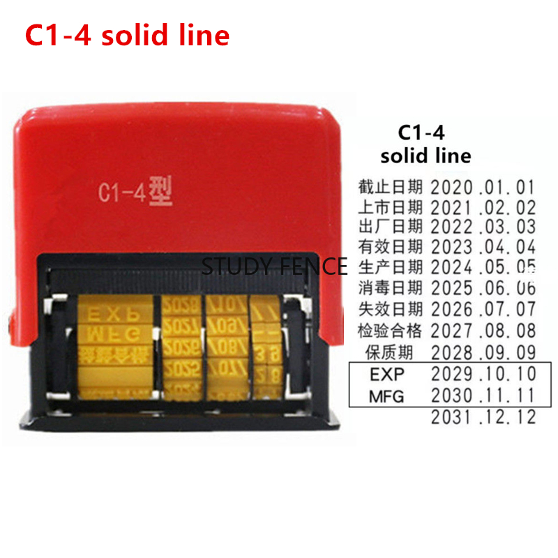 Self printed date stamp factor - огляд і ціна Rubber Date Stamp
