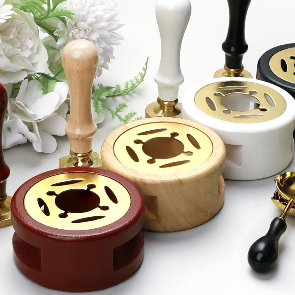 Solid Wood Wax Seal Set Vintag - огляд і ціна Wax Seal Stamp Set