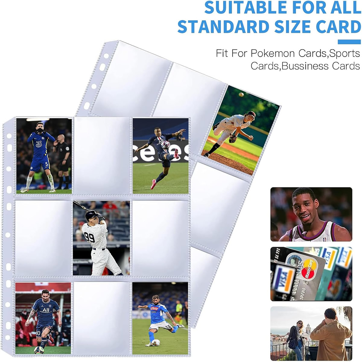 50 Pack 9 Pocket Card Sleeves  - огляд і ціна Card Index Box