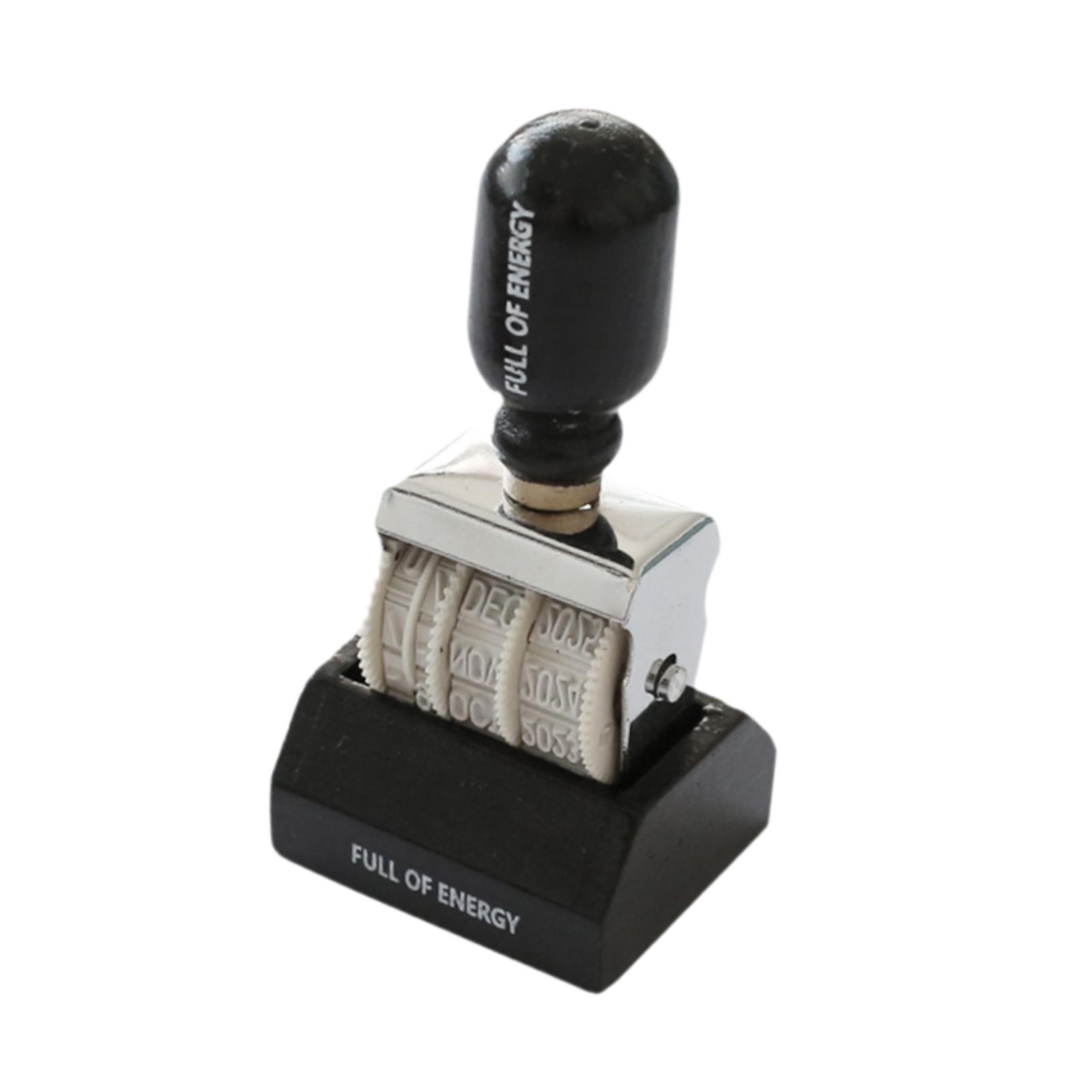 4xRollers Date Stamp Sturdy Da - огляд і ціна Rubber Date Stamp