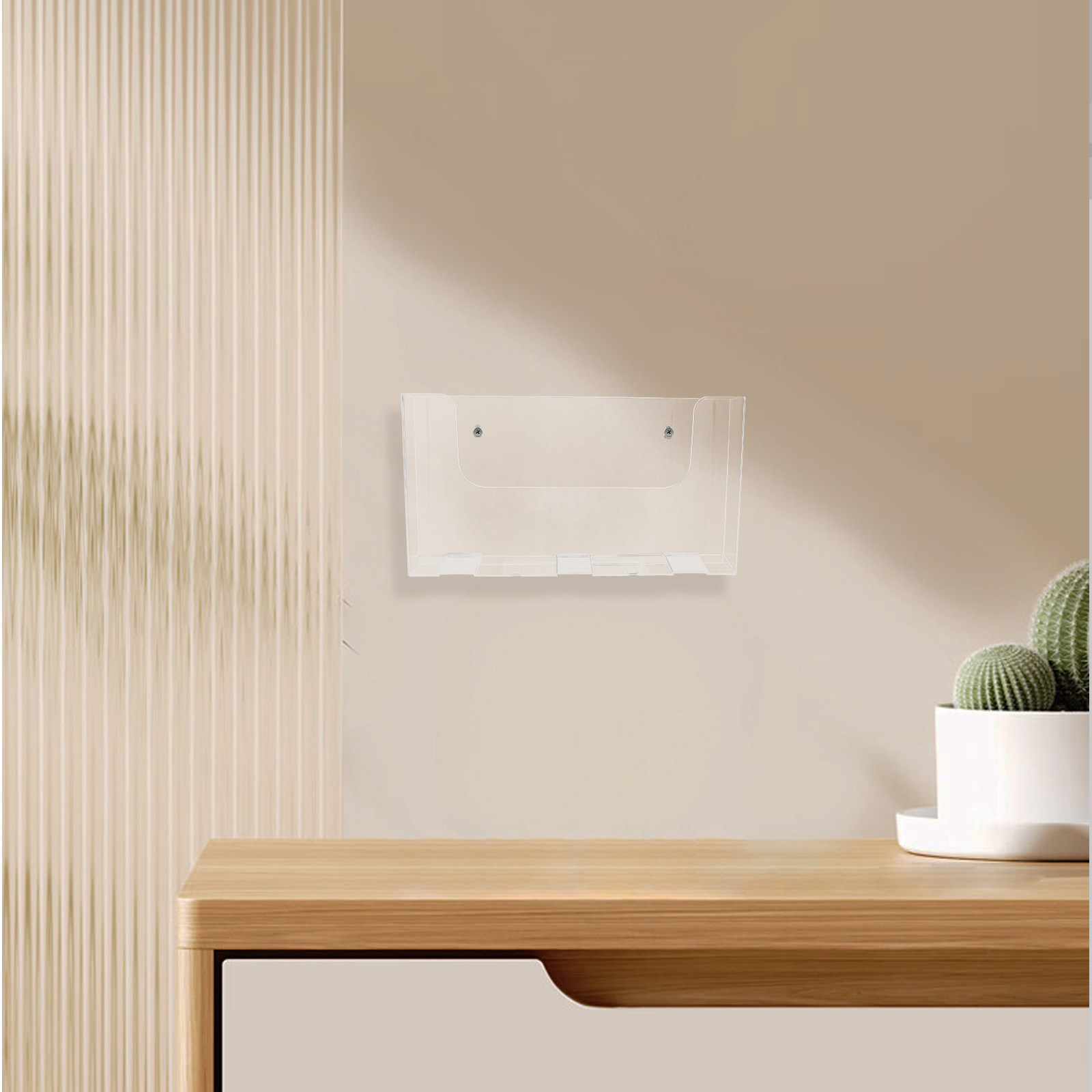 Acrylic Wall File Holders 2 Pa - огляд і ціна Magazine Holder Rack
