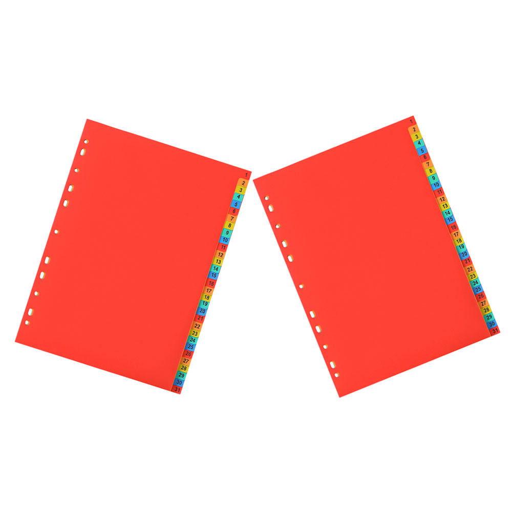 2Sets A4 Index Dividers Plasti - огляд і ціна Tab Divider A4